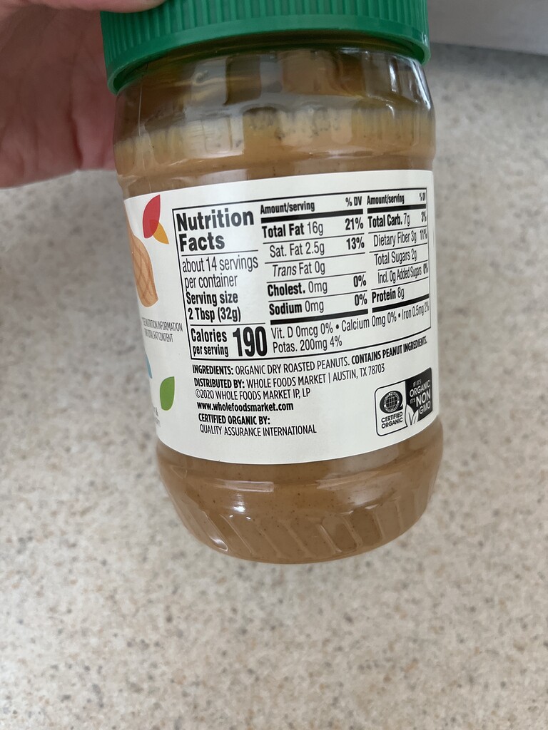 365 peanut butter Pesach Ohel Torah