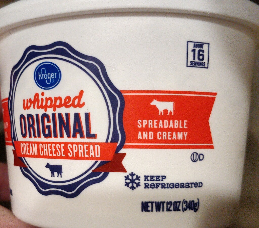 Kroger cream cheese Kashrut Ohel Torah