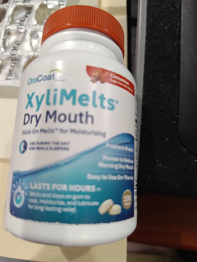 Xylimelts dry mouth tablets/lozenges Pesach Ohel Torah