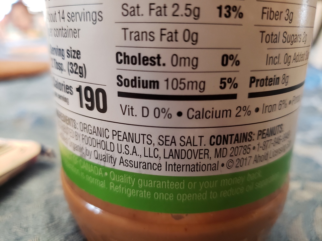 Peanut Butter Pesach Ohel Torah