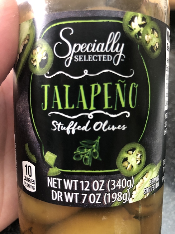 ALDI Specially selected jalapeño olives Kashrut Ohel Torah
