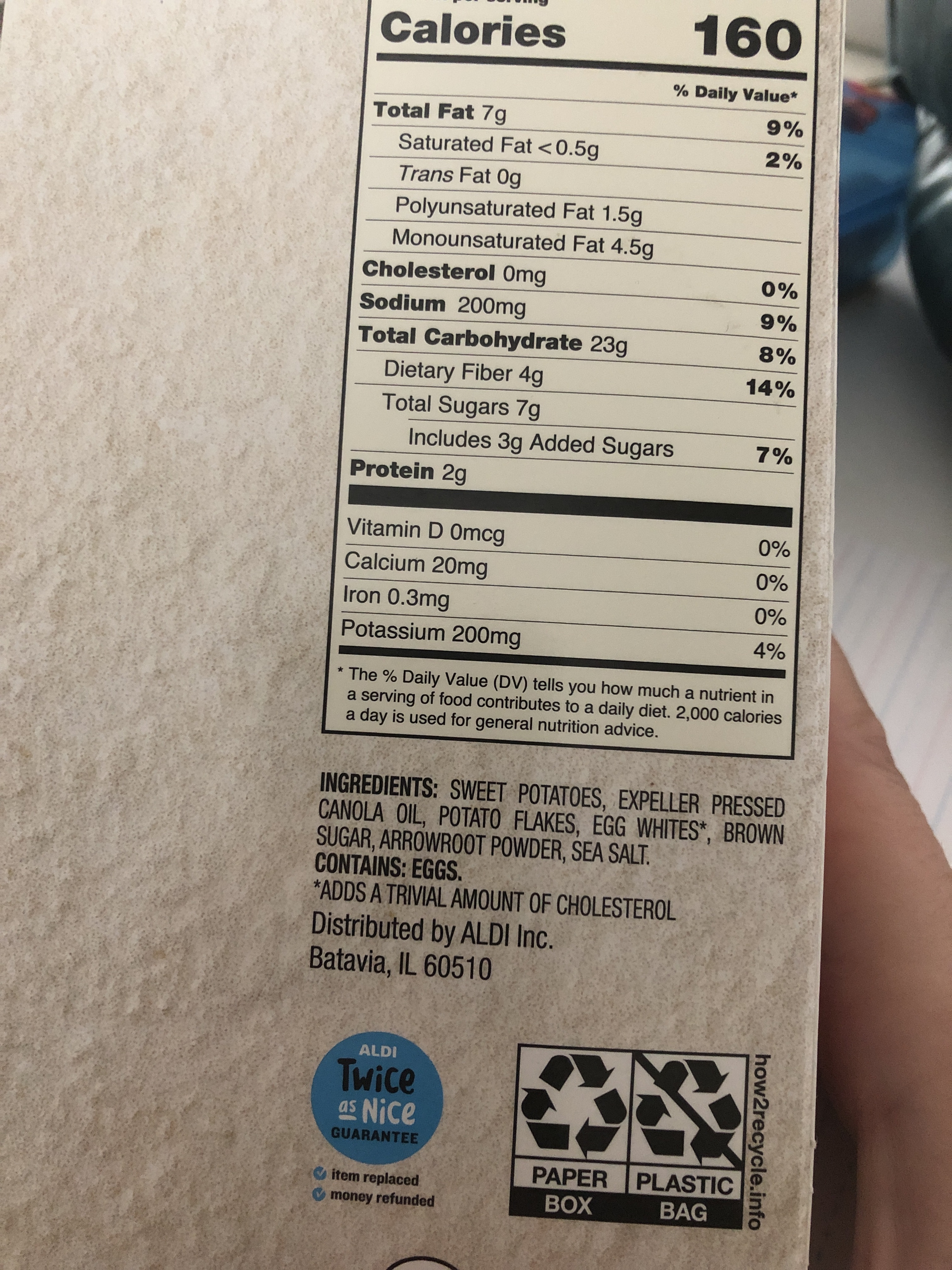 Simply Nature Sweet Potato Bites Kashrut Ohel Torah