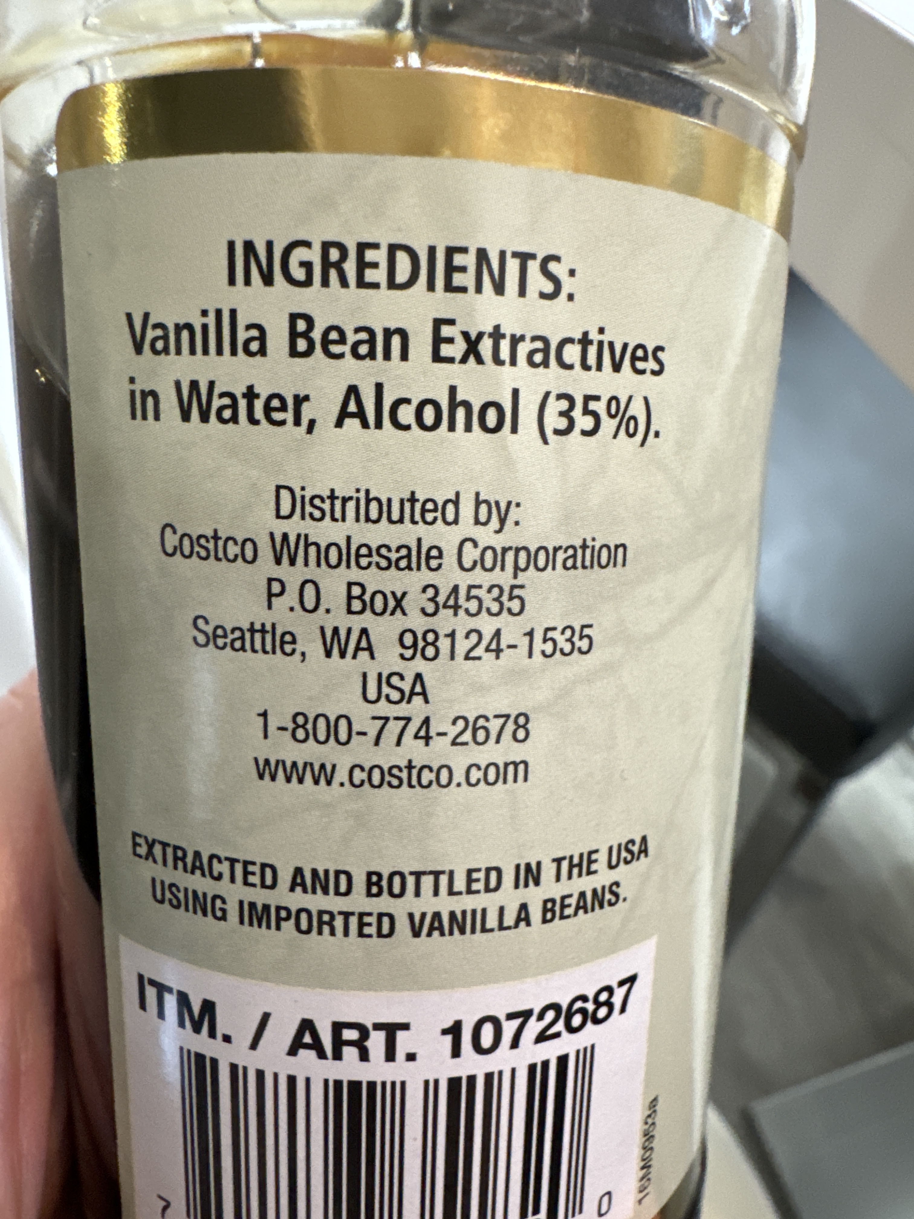 Pure Vanilla Extract From Costco Pesach Ohel Torah Pure Vanilla Extract From Costco Pesach Ohel Torah